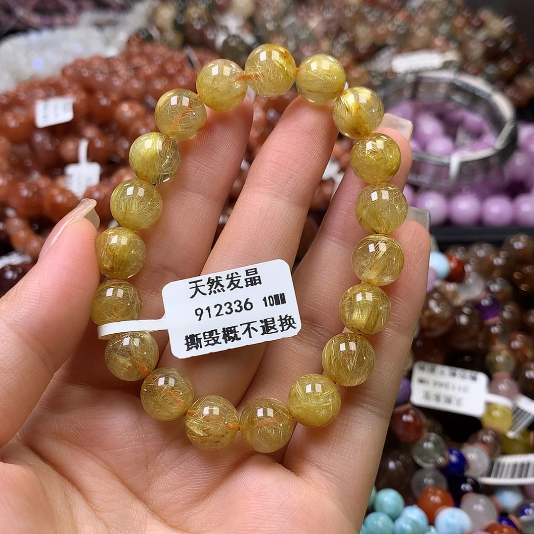 水晶手链未镶嵌 ，