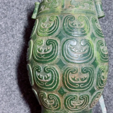 紫金钵盂菩提把件