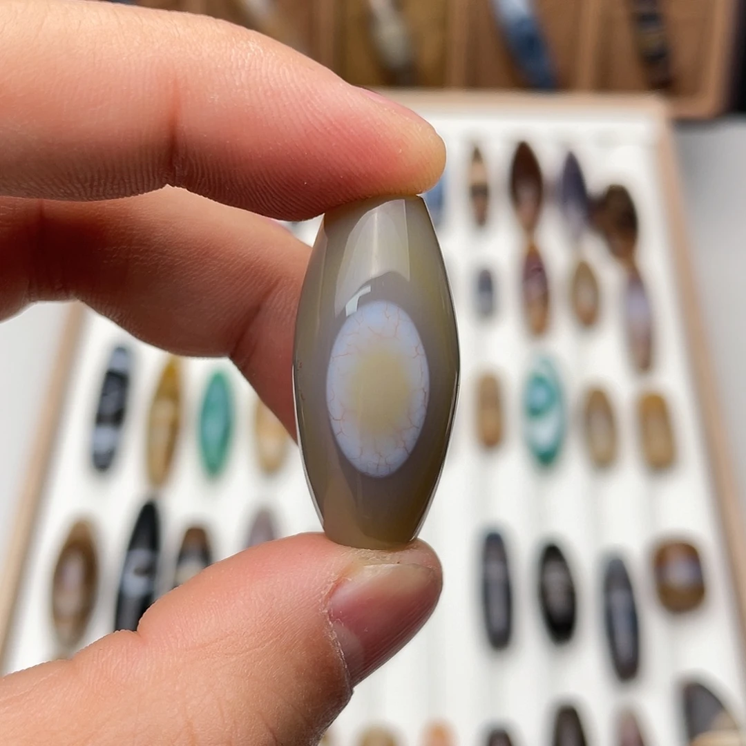 玛瑙/玉髓颈饰合金一****排