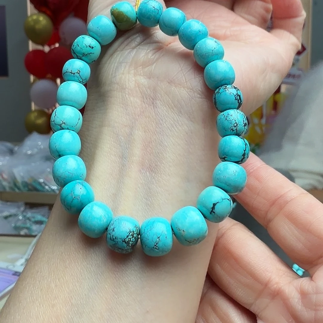 绿松石未镶嵌颈饰