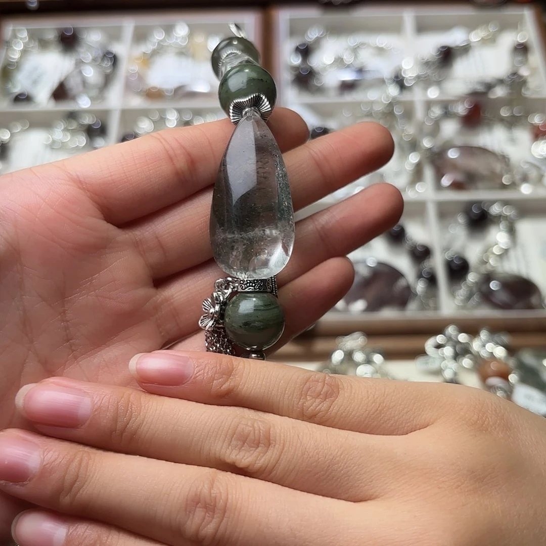 水晶手链合金d*_水晶