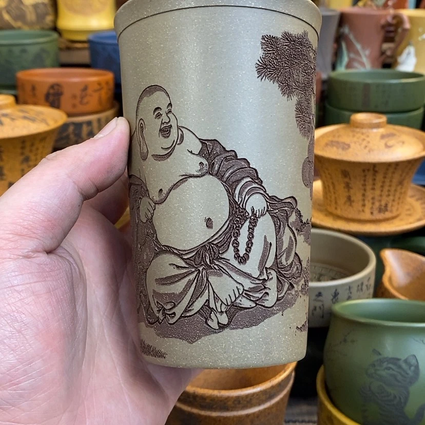 【闪购商品】紫砂杯子宜兴全手工紫砂杯