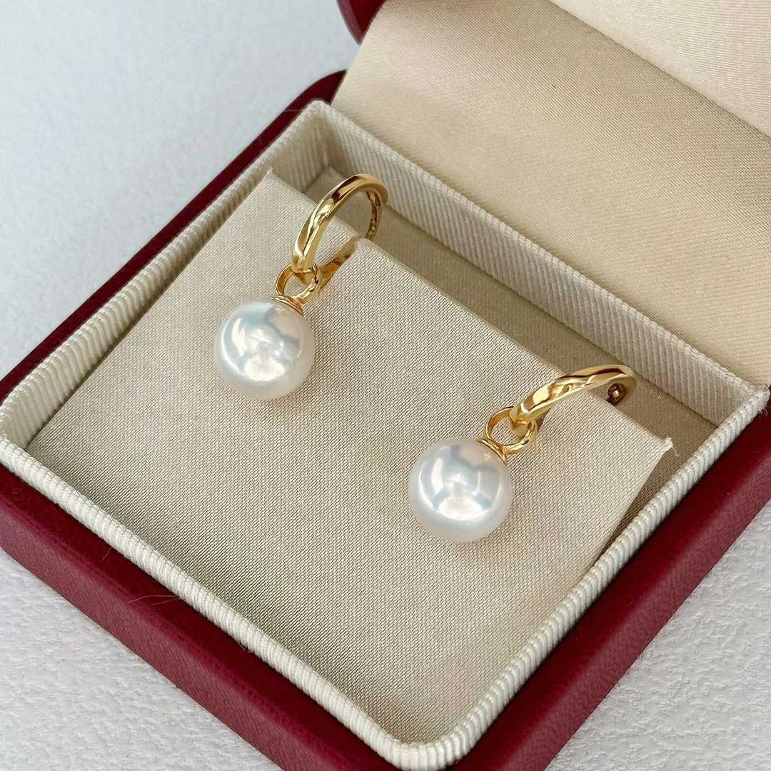 【小彤专属】【启明】淡水珍珠耳环正圆高光RY8166