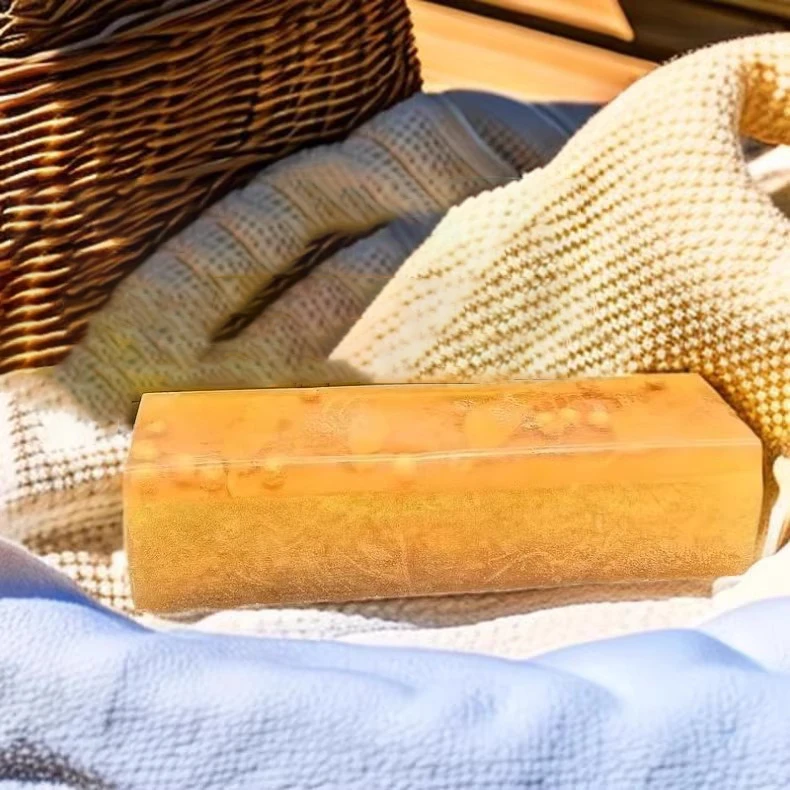 马来黄金精油手工皂洗脸洗澡皂1000g