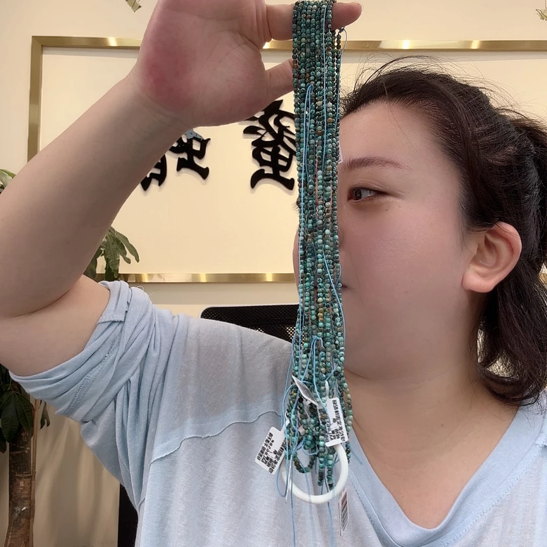 未镶嵌绿松石珠宝奇石1 多样性发货发其一