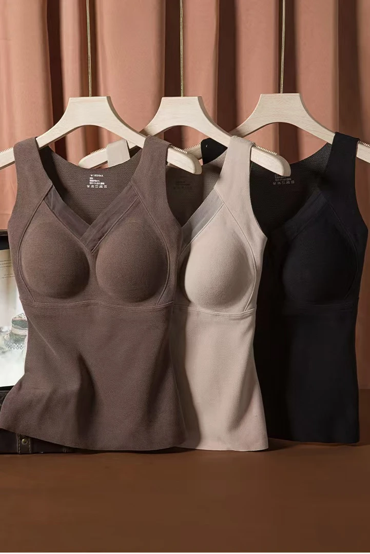 石墨烯无痕贴合固定杯可机洗背心