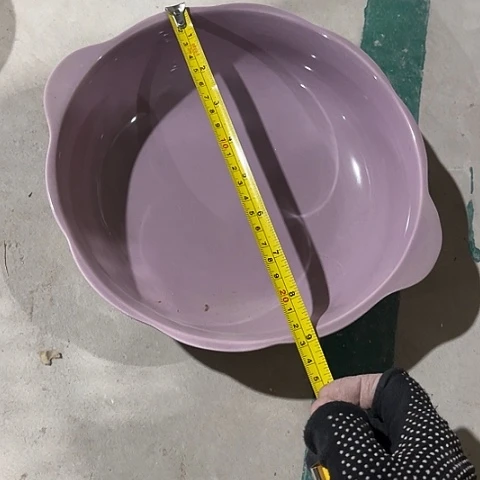 微瑕，不能明火，口径22，高5紫