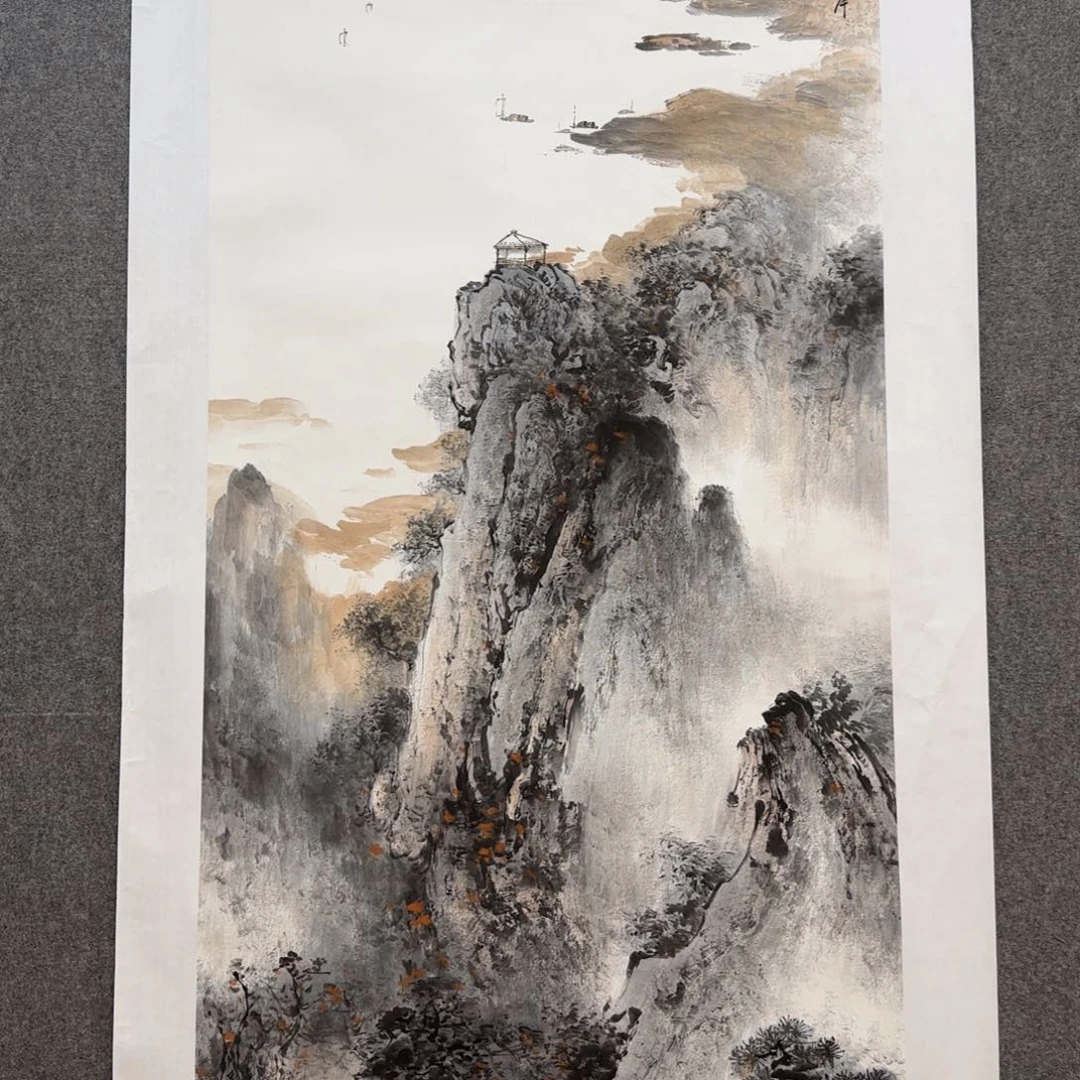 国画李文峰老师手绘作品