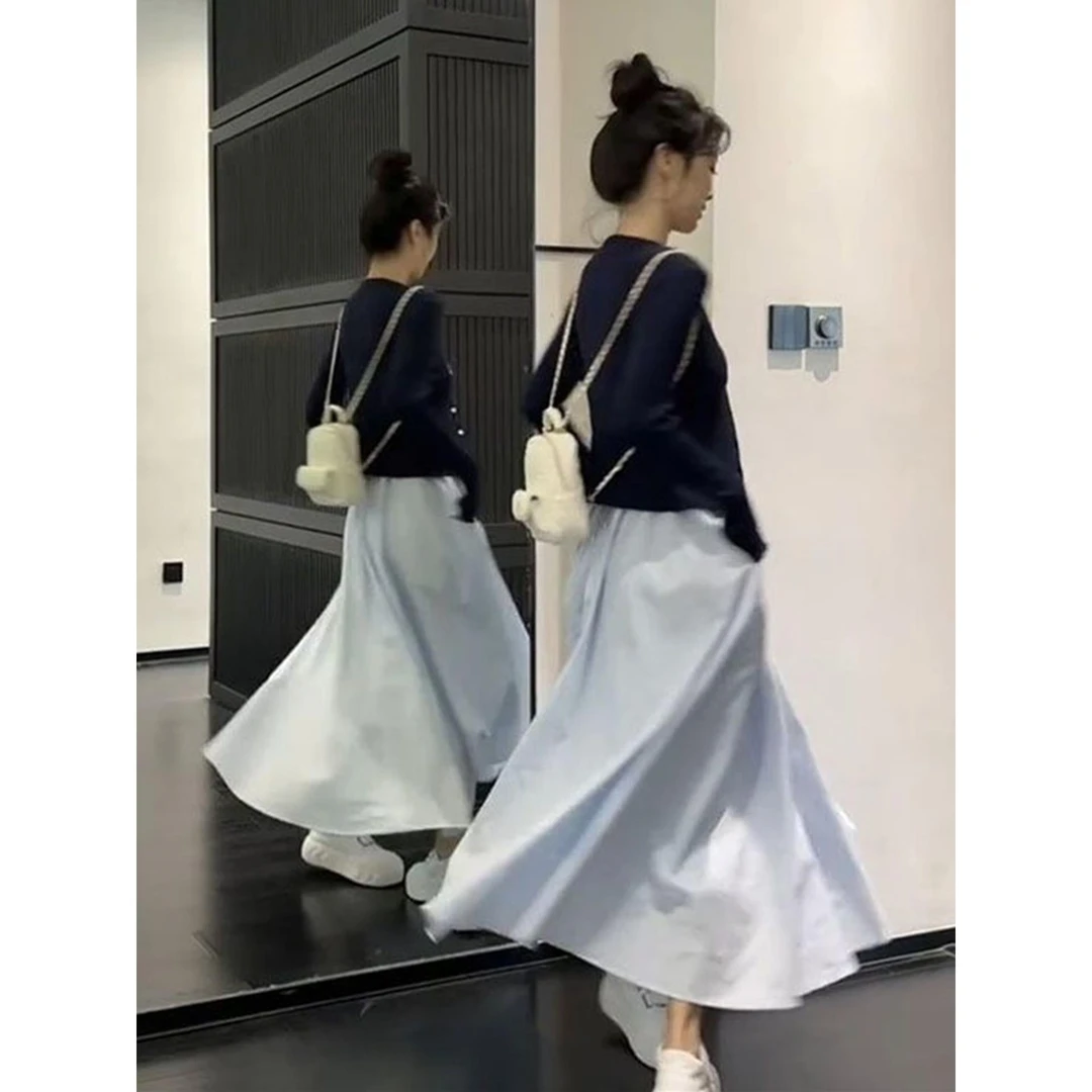 VOCKOO官方韩系早秋穿搭针织开衫套装秋季女装新款漂亮高级感显瘦