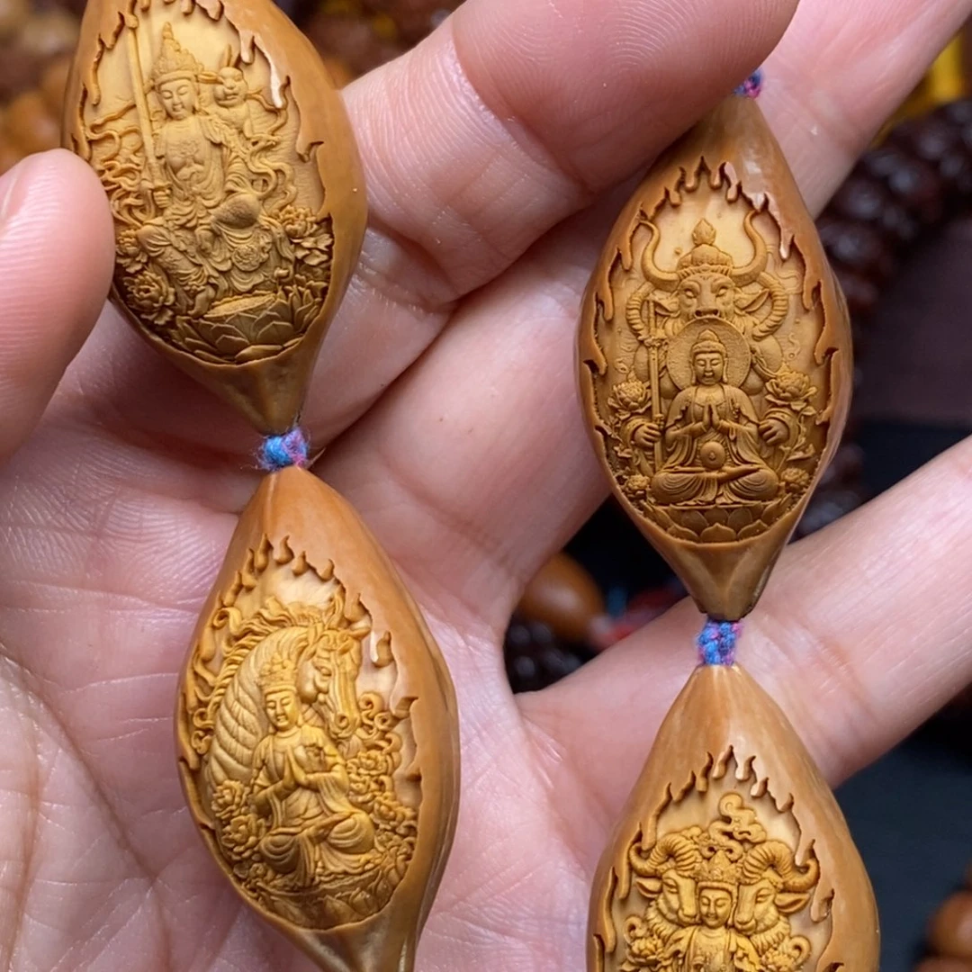 吊坠橄榄核橄榄核雕手串手链项链