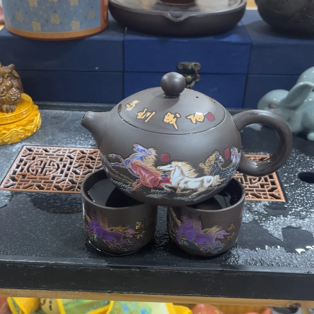 茶杯紫砂紫砂壶一壶2杯