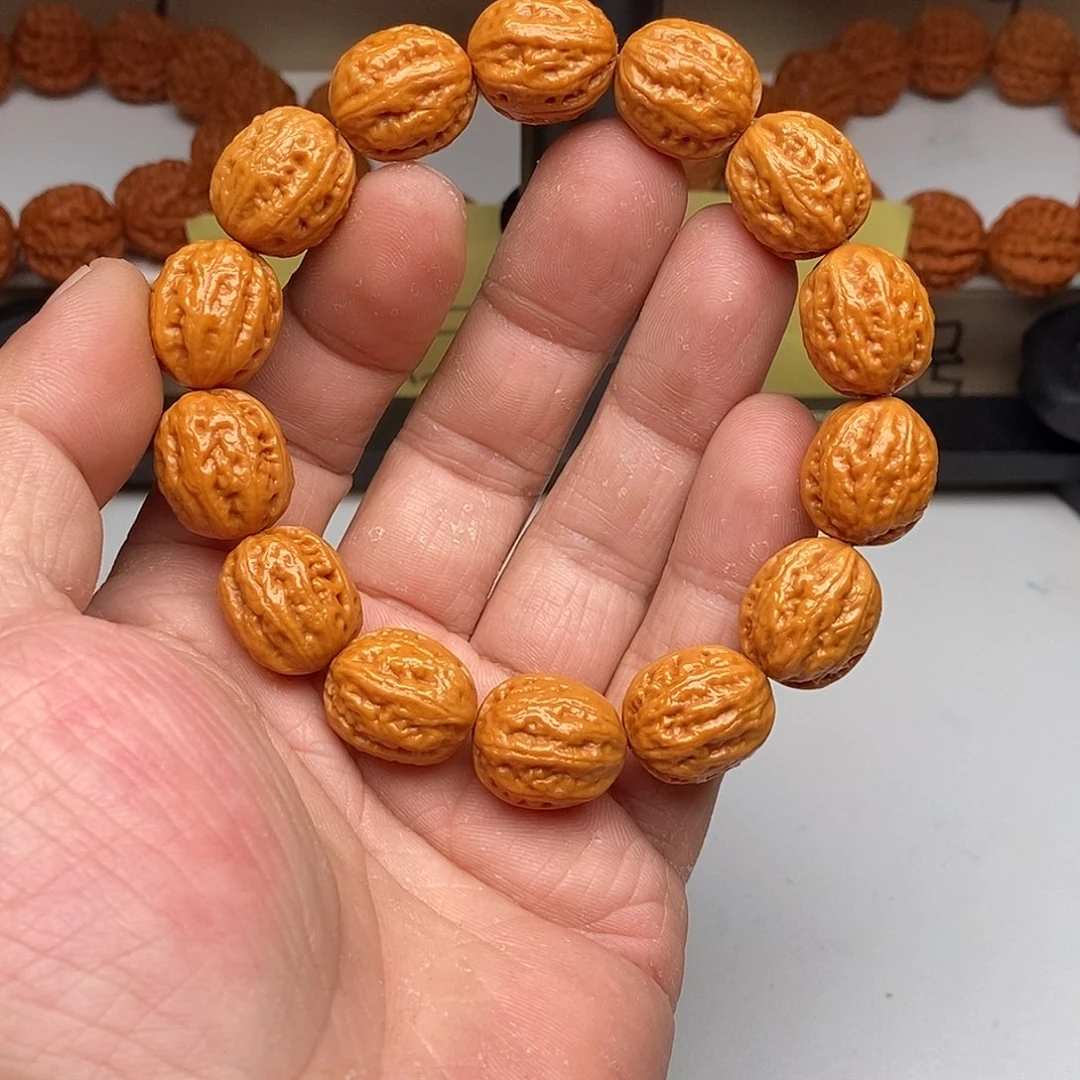 木质类文玩核桃1.6八棱