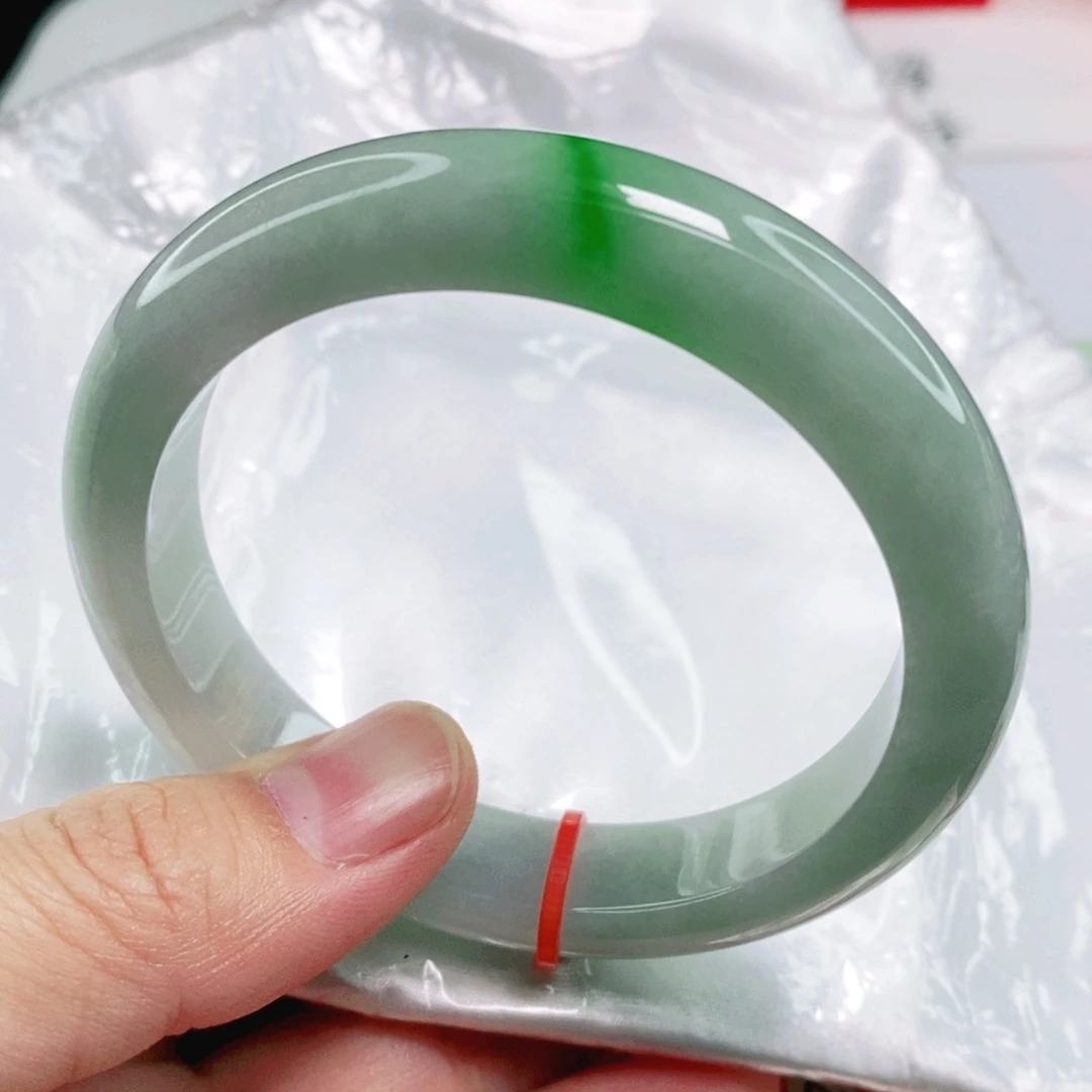 未镶嵌手镯翡翠57.6圈口