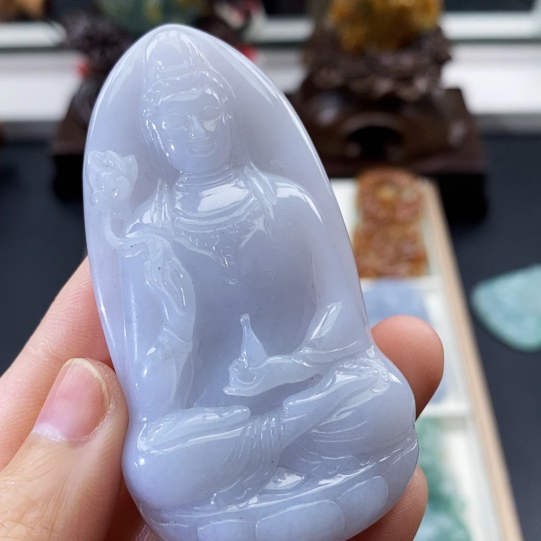 颈饰未镶嵌翡翠缅甸翡翠a货