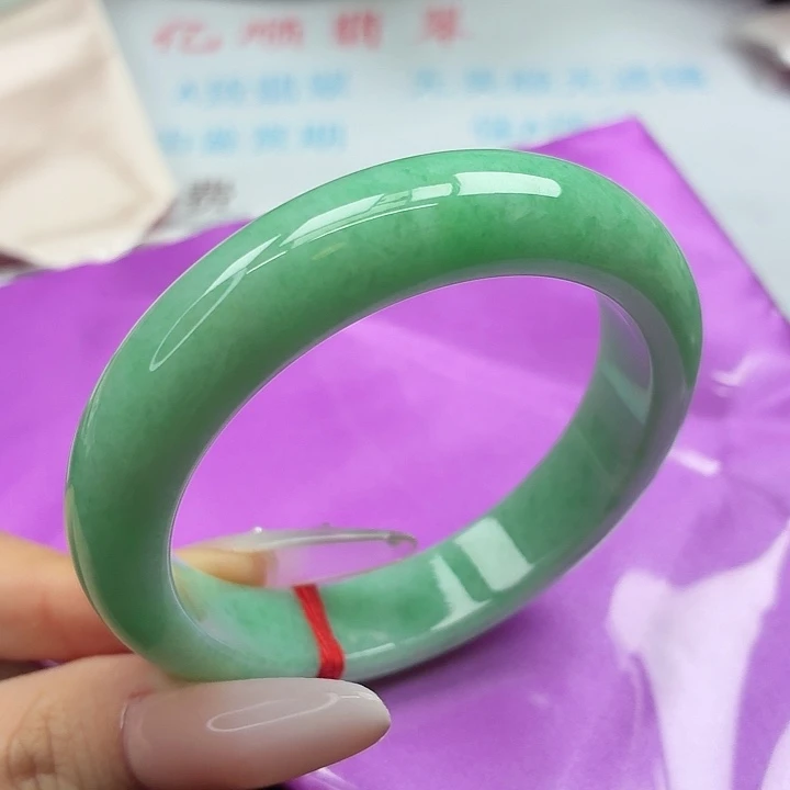 未镶嵌手镯翡翠54-55圈口