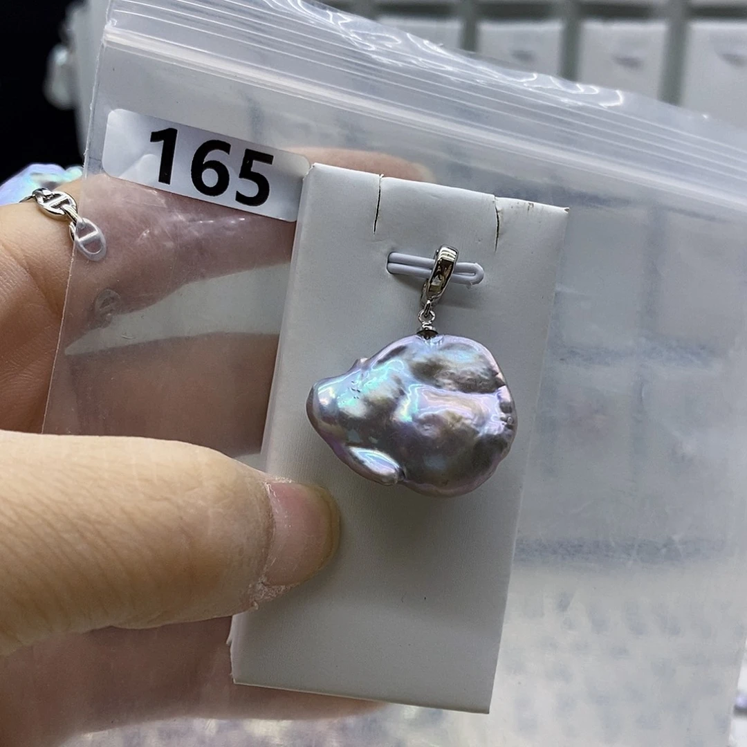 颈饰合金淡水珍珠