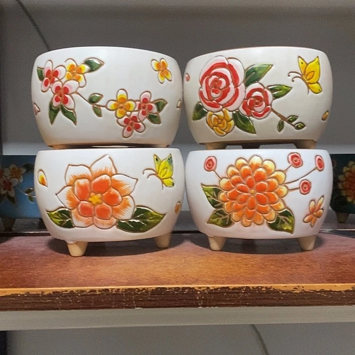 韩式多肉植物花盆