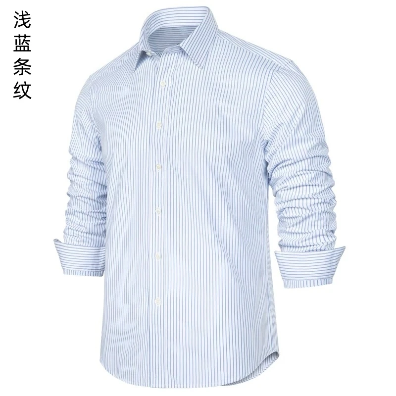 条纹碳醋磨毛100%棉美式休闲