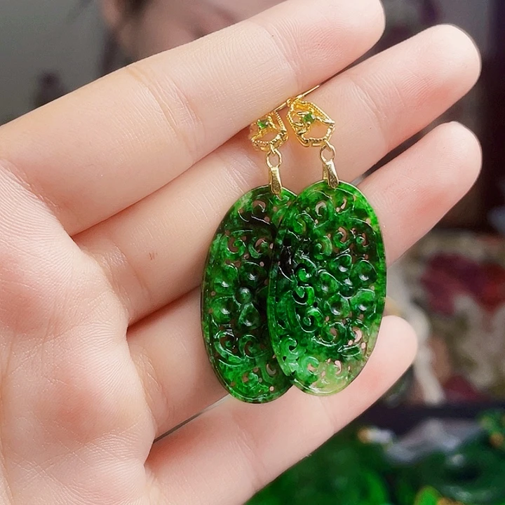 翡翠银S925镶嵌颈饰多样性