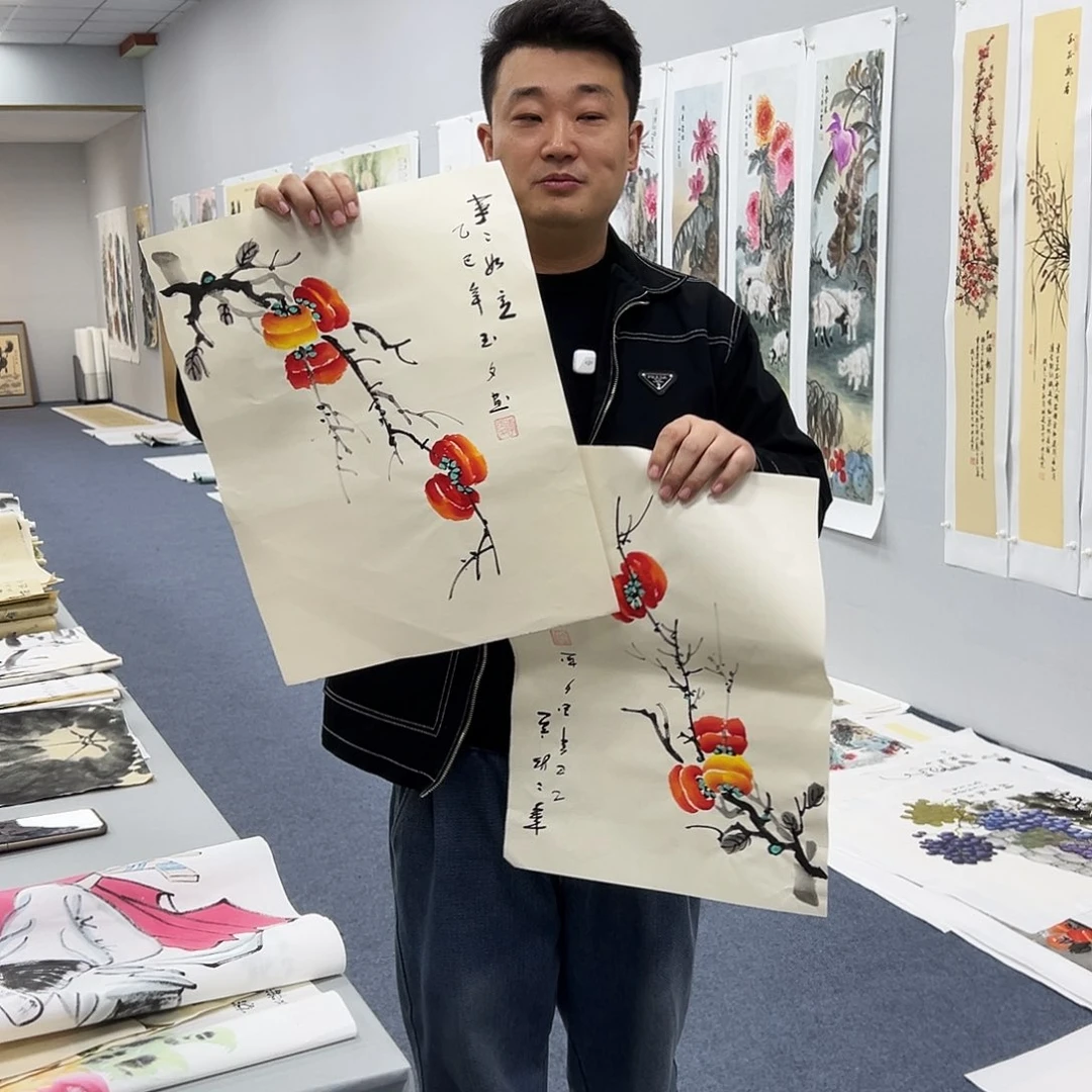 国画宣纸国画纯手绘作品