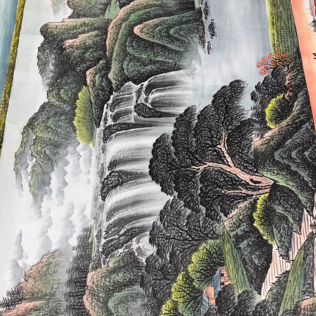 国画国画作品老师手绘