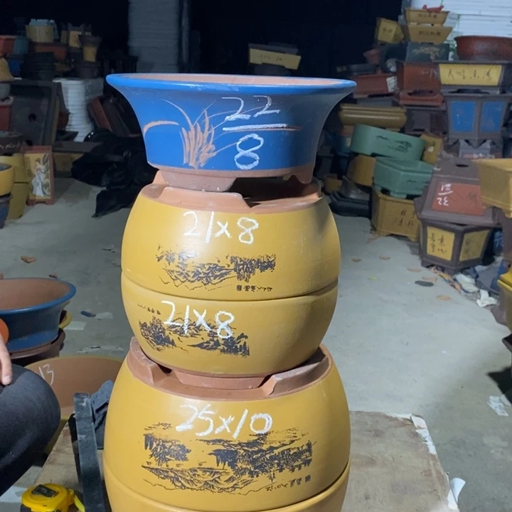 紫砂花盆紫砂紫砂