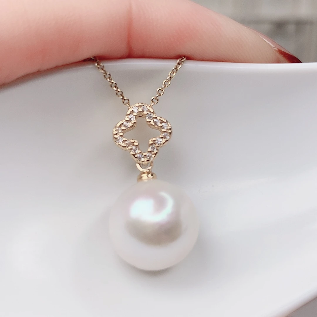 合金吊坠(赠链)淡水珍珠