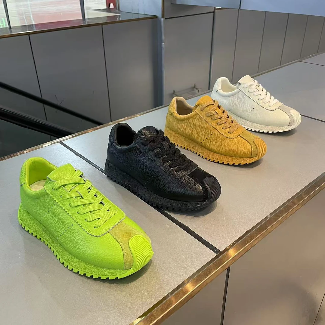 2025新款男款运动休闲透气时尚轻便百搭全皮舒适阿甘鞋