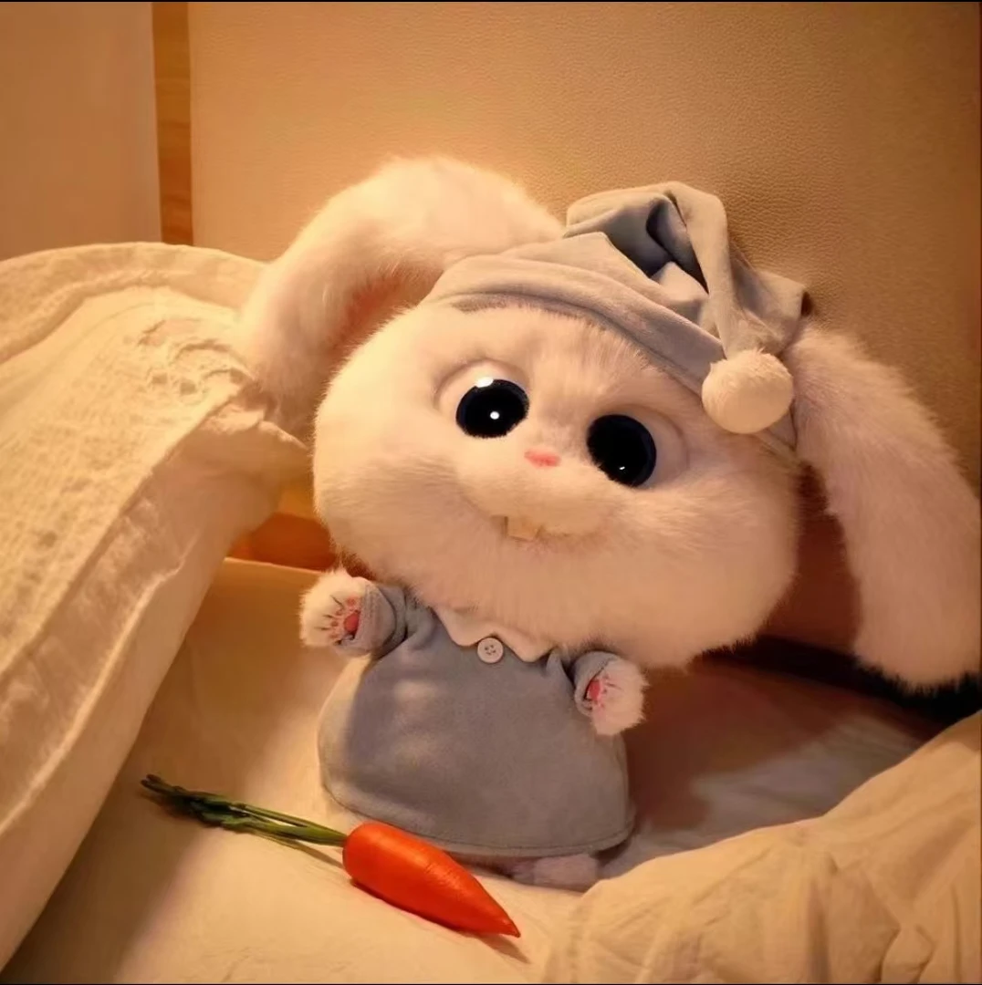 60厘米兔老大毛绒玩具可爱睡衣萝卜玩偶萌崽娃娃男女生日礼物家用