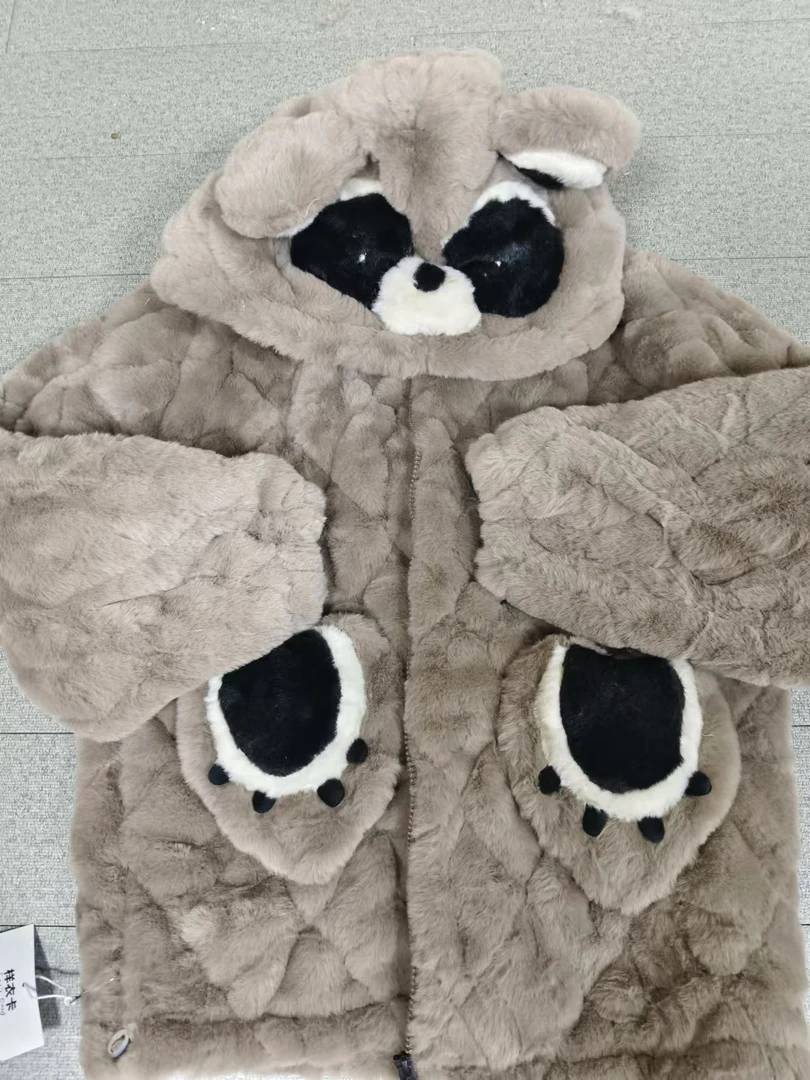 直播间爆款福利冬款睡衣保暖居家连帽加绒加厚秋冬冬季高端