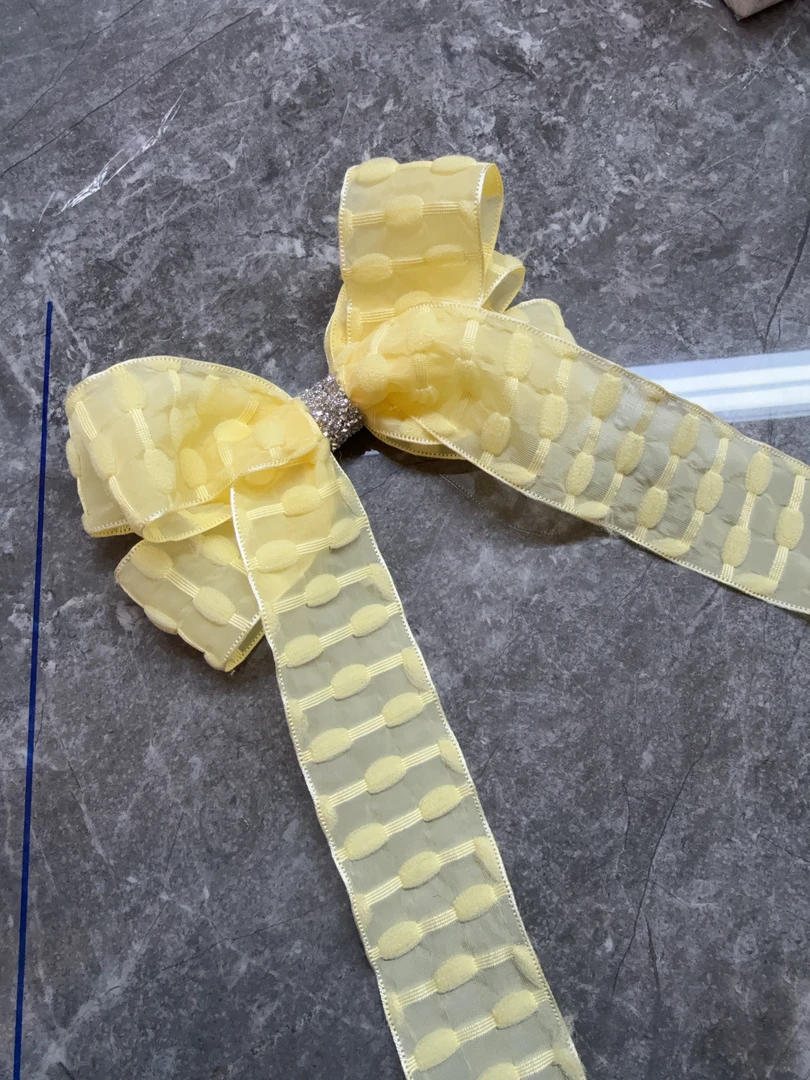 123-1黄色公主发夹