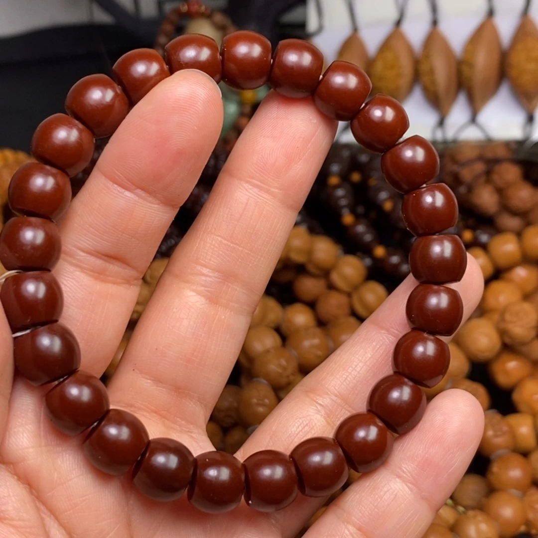 菩提籽类橄榄猴头核桃雕刻手串手链项链