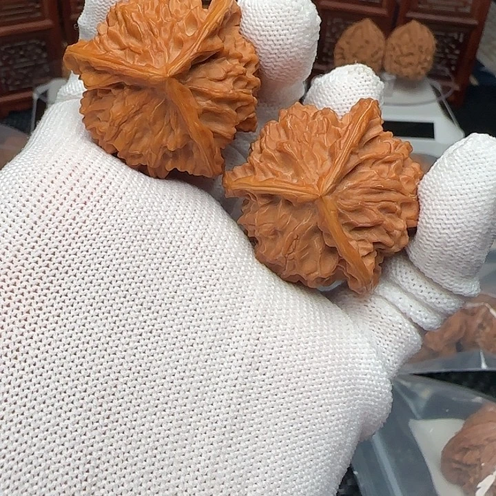 把件桃核盘山三棱39微修尖福利