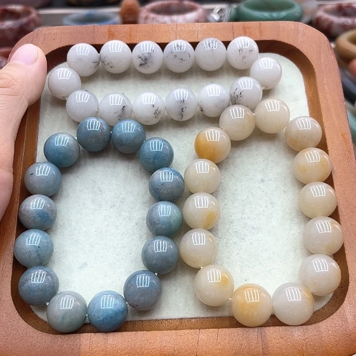 石英质玉圈口齐全未镶嵌