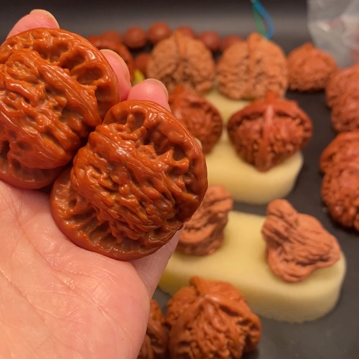 咔***吼吊坠猴头核桃工艺核桃