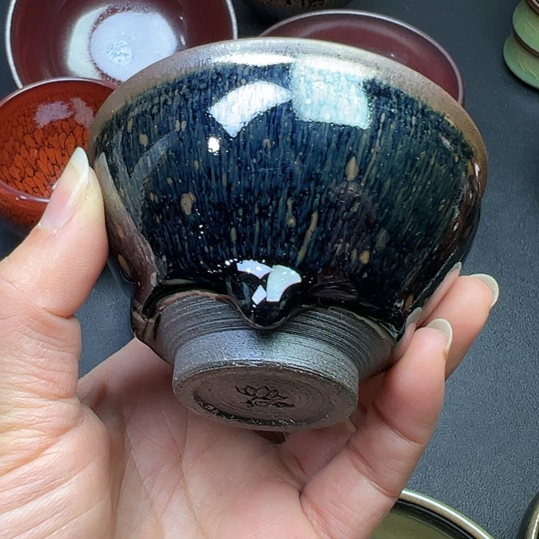 【闪购商品】茶盏沽***吟建窑建盏主人杯