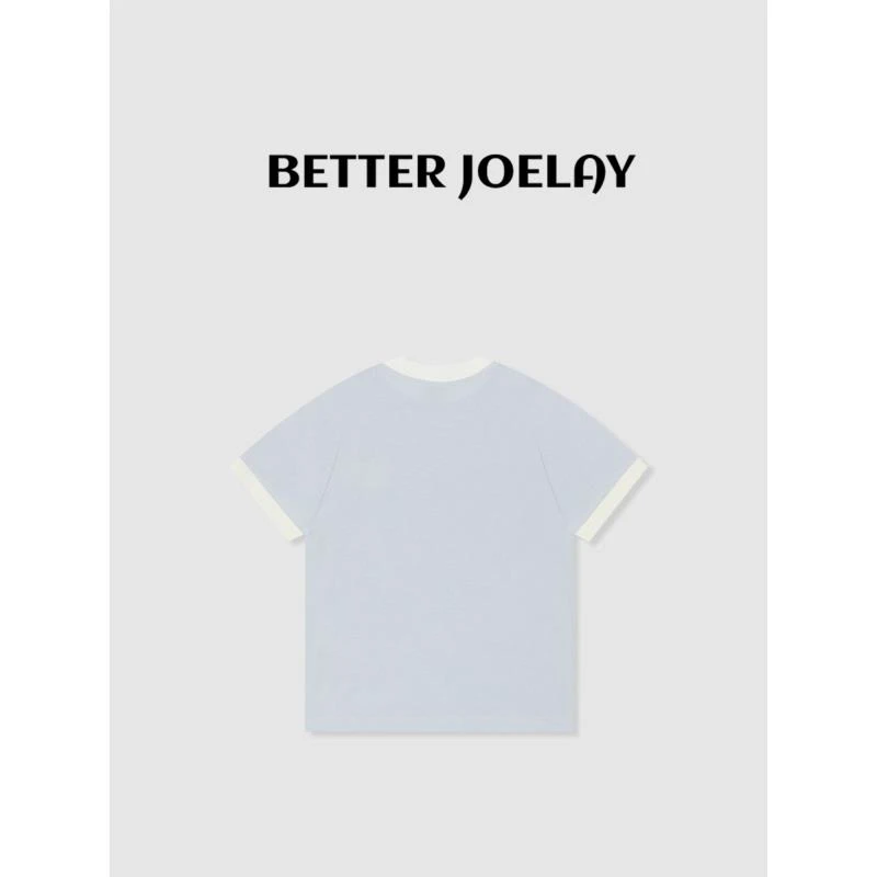 （直播）BETTER JOELAY -中版【何惧春秋】时尚微宽松短袖T恤ZZ3848