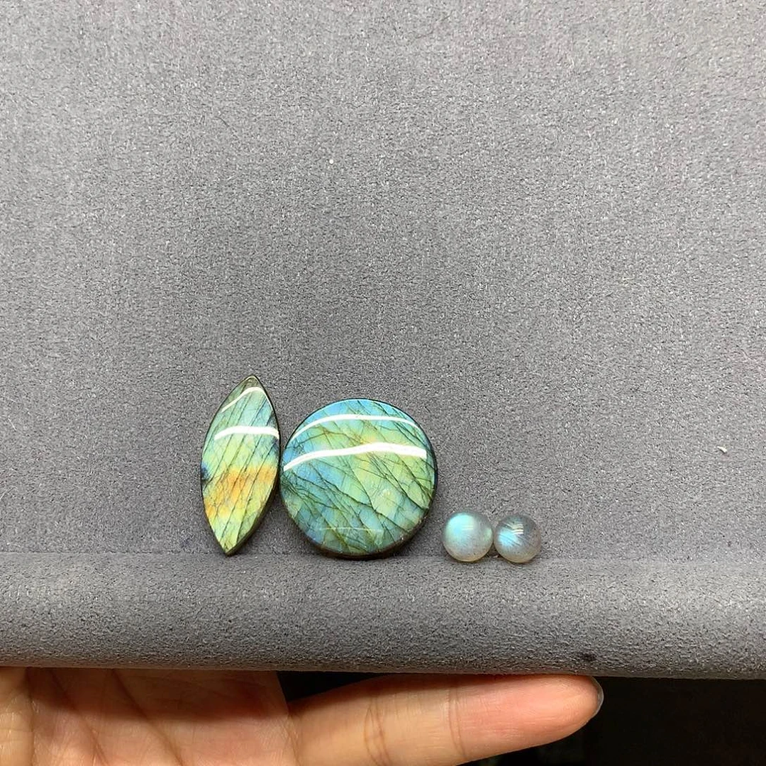 未镶嵌长石吊坠(不含链)