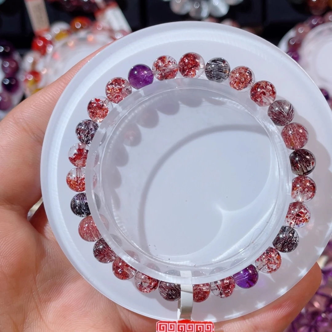 未镶嵌手链水晶草莓超七6.8