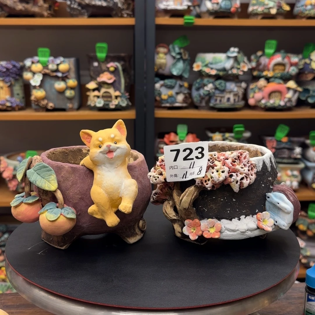 【闪购商品】粗陶手捏