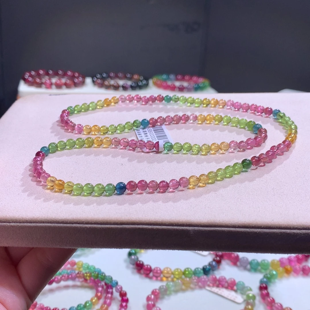 未镶嵌手链碧玺碧玺