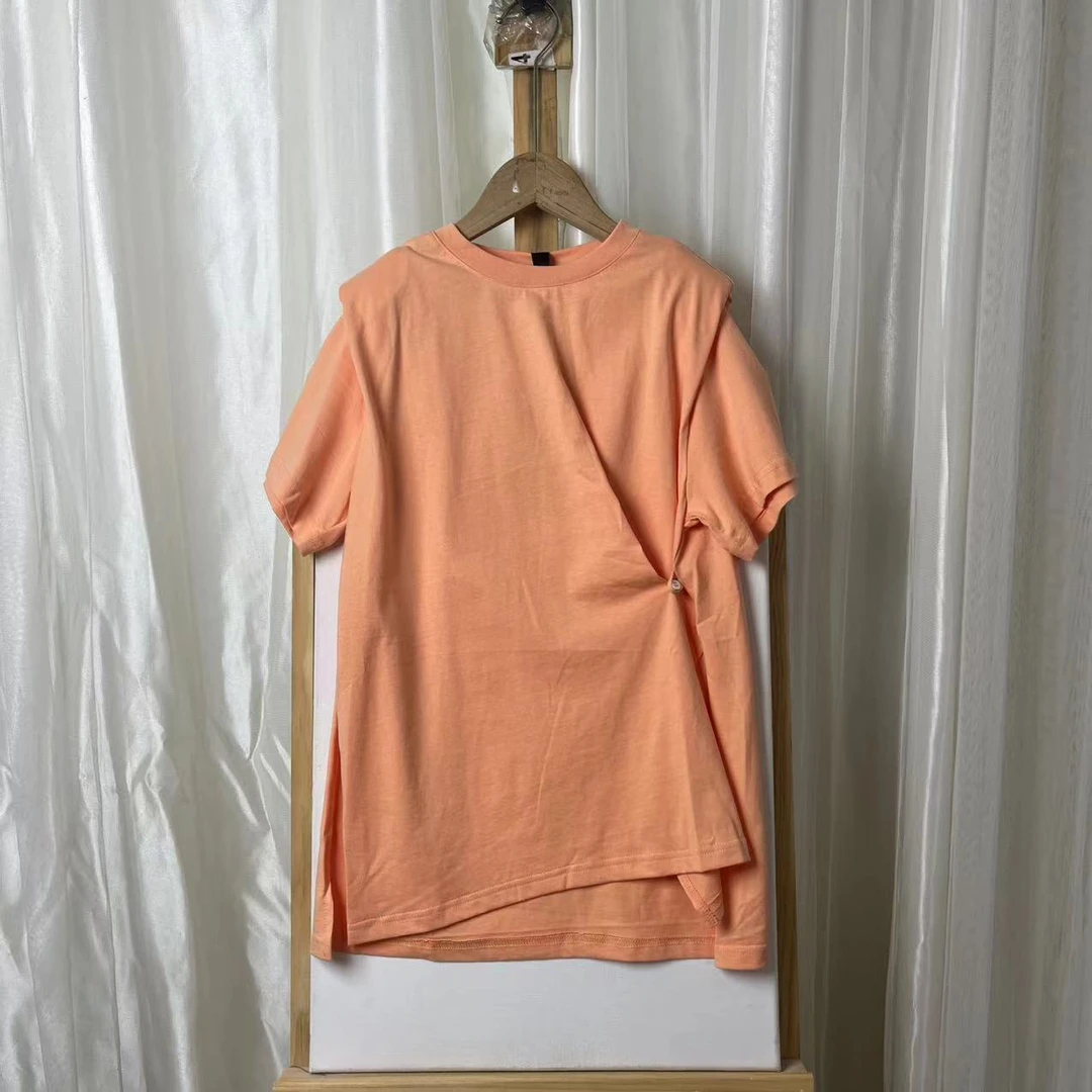 120桔色T恤 0383