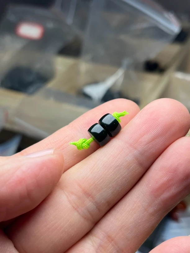 和田玉塔青药片一对直径8厚度4.6mm