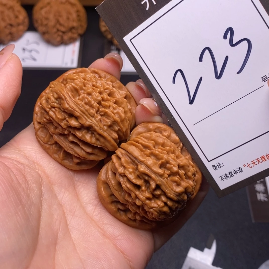 把件文玩核桃43四座楼223