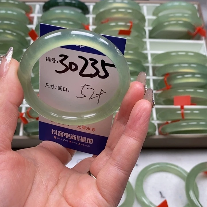 蛇纹石玉手镯未镶嵌别*我