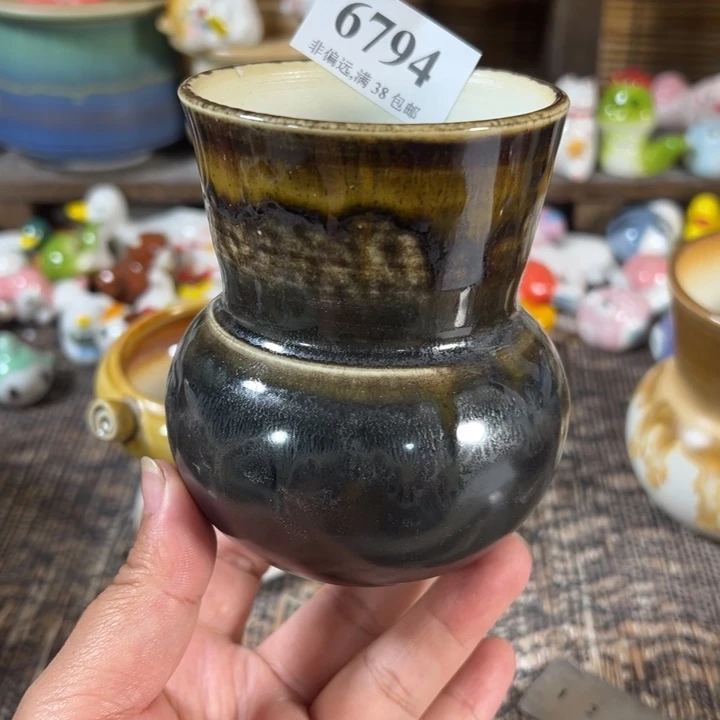 口6高9 手工花盆满30包邮