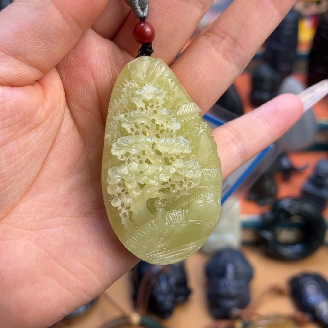 未镶嵌和田玉挂件