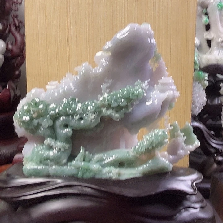 翡翠摆件未镶嵌翡翠
