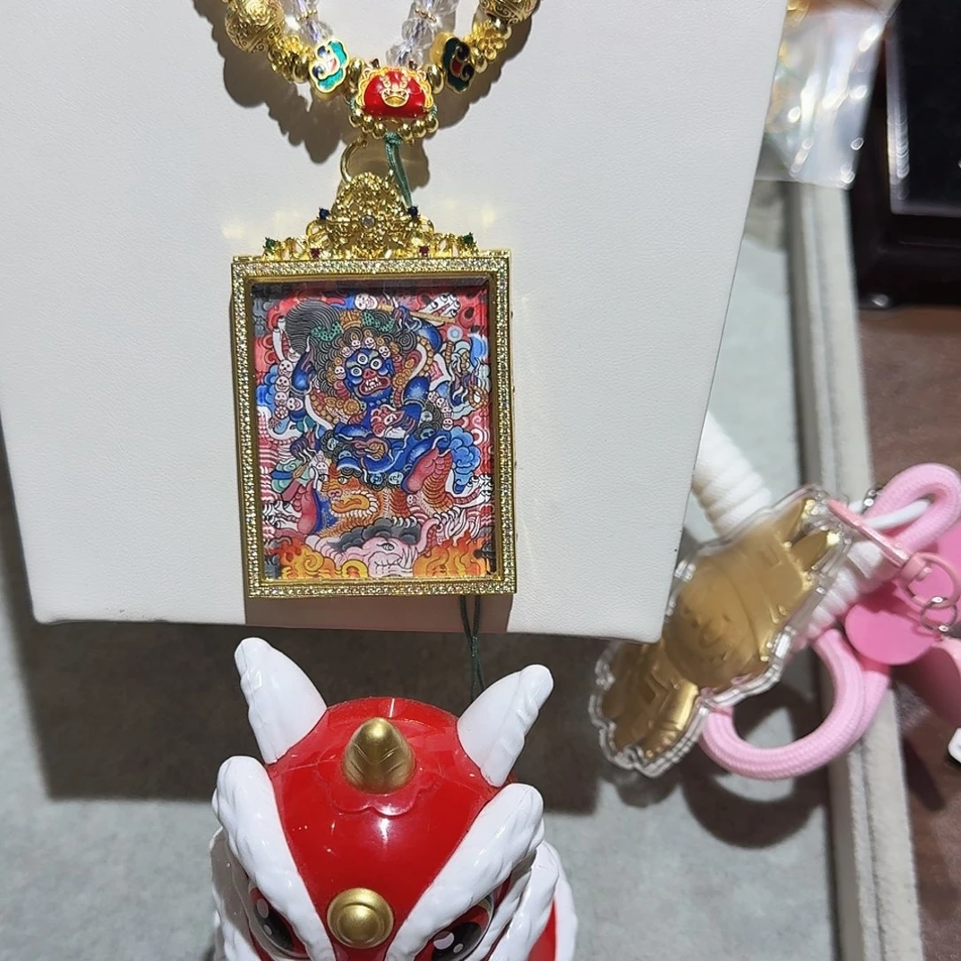 吊坠纯手绘4/5大黑天加背卡