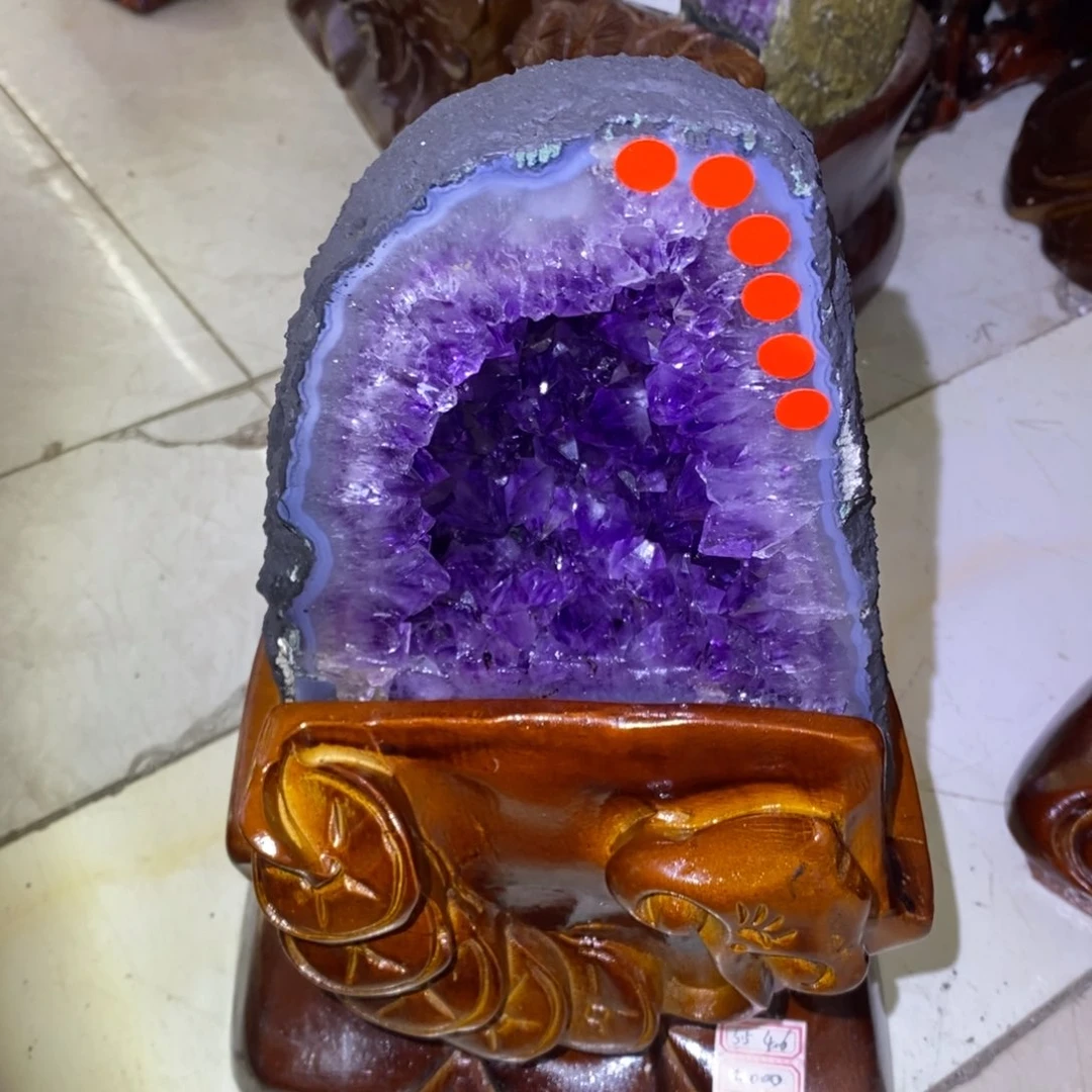 水晶摆件婷未镶嵌